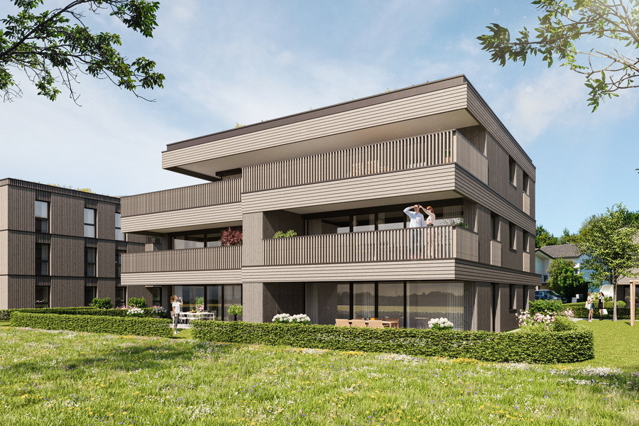 Seltene Gelegenheit: Penthouse mit 123 m² Süd-Terrasse in Wolfurt