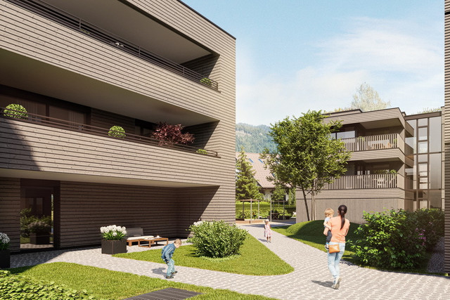 Seltene Gelegenheit: Penthouse mit 123 m² Süd-Terrasse in Wolfurt