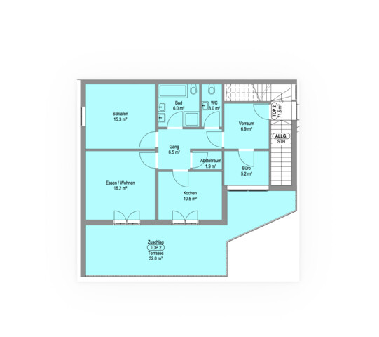 Terrassenwohnung in Schruns