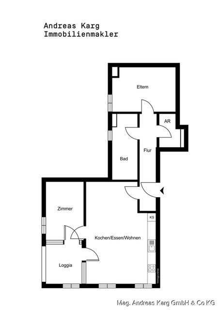 Moderne 3-Zimmer Dachwohnung in Dornbirn