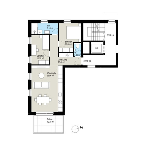 NEUBAU: 3 Zimmer voller Lebensqualität