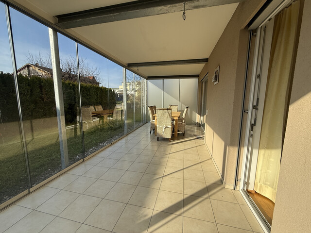 4-Zimmer-Wohnung  |  Garten  |  Götzis  |  Wintergarten