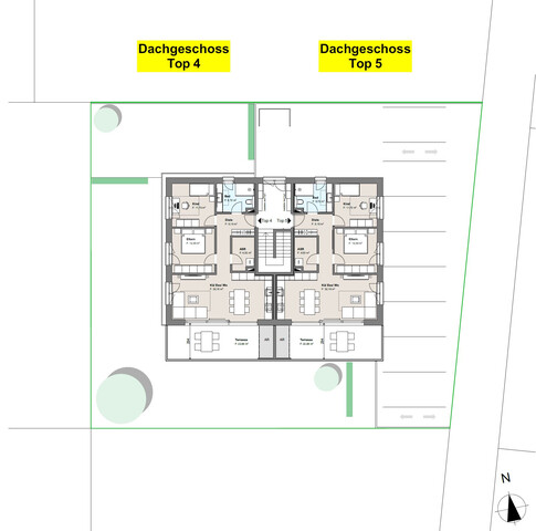 3-Zimmer Dachgeschosswohnung (Top 4)