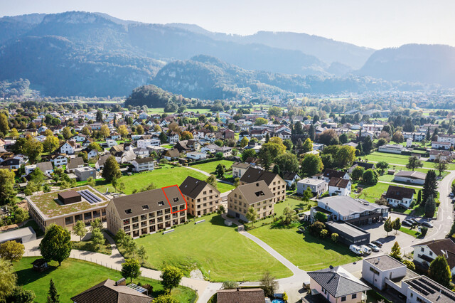 Spezielle Finanzierungsangebote für Grenzgänger: Maisonettenwohnung mit 3 Terrassen