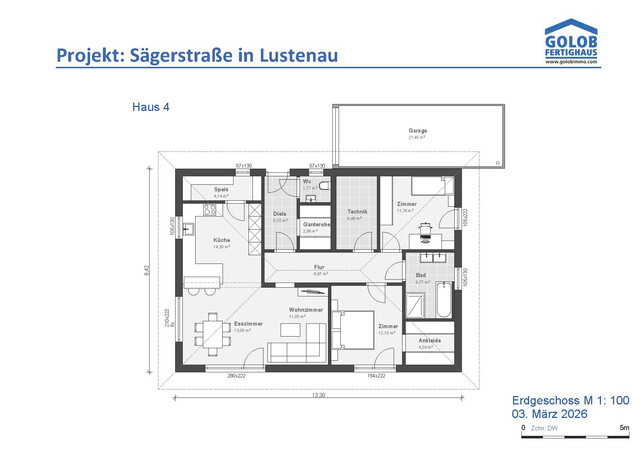Ihr Bungalow in der Sägerstraße Lustenau