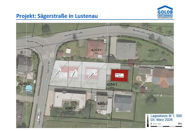 Ihr Bungalow in der Sägerstraße Lustenau