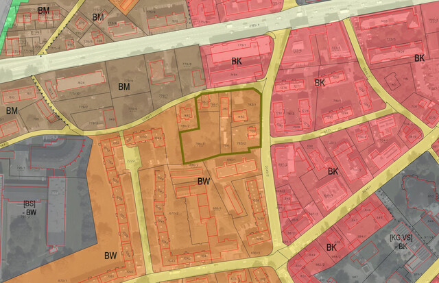 4.777 qm Grundstück mit Altbestand für großvolumiges Bauprojekt