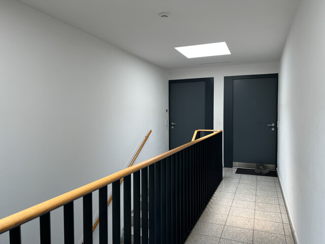 Schöne Dachgeschosswohnung mit herrlicher Südterrasse mit Aussicht