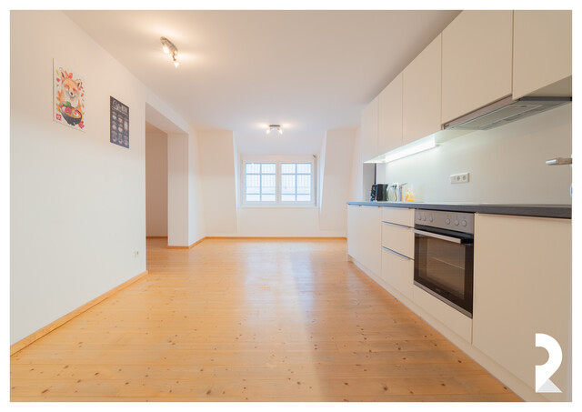 3,5-Zimmer-Dachgeschosswohnung mit großzügigem Dachboden im Herzen von Lustenau