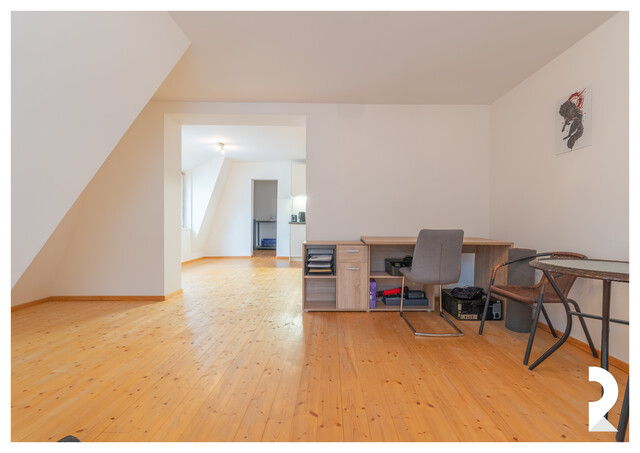 3,5-Zimmer-Dachgeschosswohnung mit großzügigem Dachboden im Herzen von Lustenau