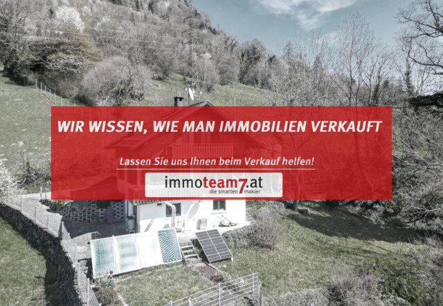 VERKAUFT: Einzigartig gelegenes Einfamilienhaus mit Rheintalblick