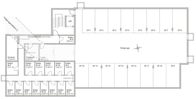 4-Zi-Gartenwohnung VARIANTE TOP 1-2 in Rankweil, Vorderlandstraße 2
