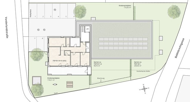 4-Zi-Gartenwohnung VARIANTE TOP 1-2 in Rankweil, Vorderlandstraße 2