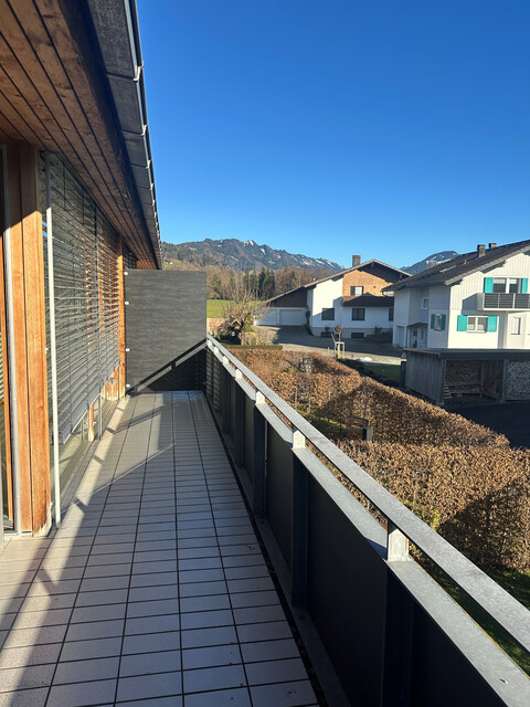 Helle 3-Zimmerwohnung mit Balkon in Lingenau zu vermieten 