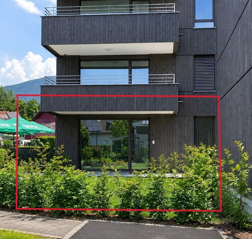 2-Zimmer-Garten-Neubau-Mietwohnung