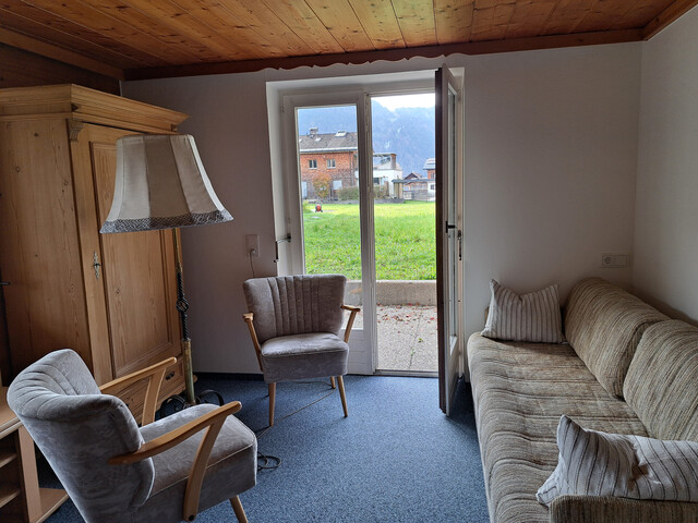 Ruhige Wohnung mit Terrasse/Garten in Bezau