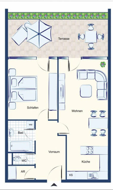 Sonnige 2 Zimmerwohnung in Lauterach - für Investoren