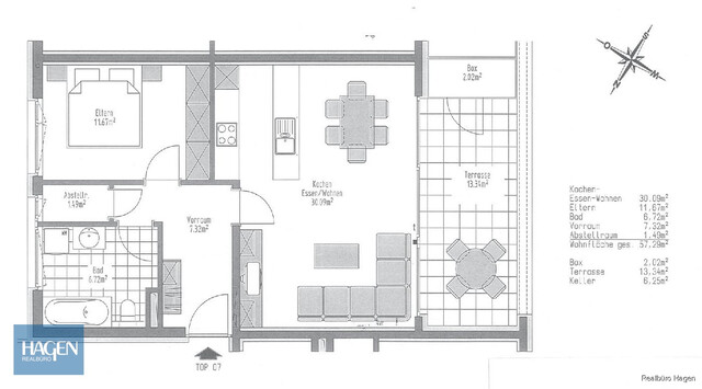 Wohlfühlen in Lustenau – Charmante Terrassenwohnung zur Miete