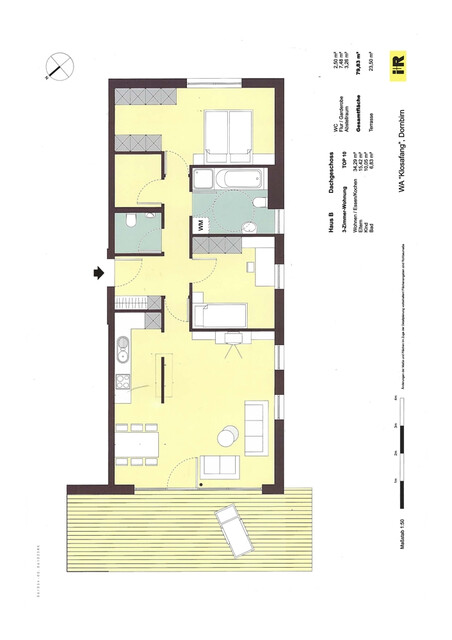 Großzügige 3-Zimmer-Wohnung in Dornbirn