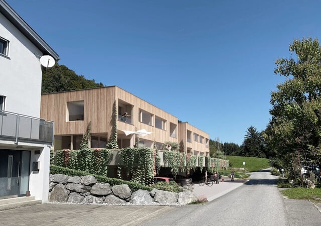 Neubau: das beliebte trimana Vollholz Doppelhaus mit 140 m² - in Langen bei Bregenz, Top Lage, Baubeginn im März 2026