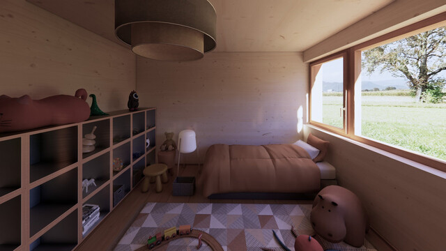 Neubau: das beliebte trimana Vollholz Doppelhaus mit 140 m² - in Langen bei Bregenz, Top Lage, Baubeginn im März 2026