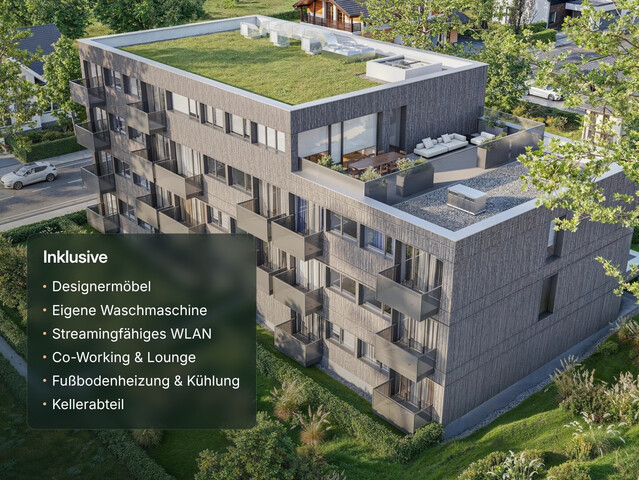 Vollmöblierte 2-Zimmer Wohnung
