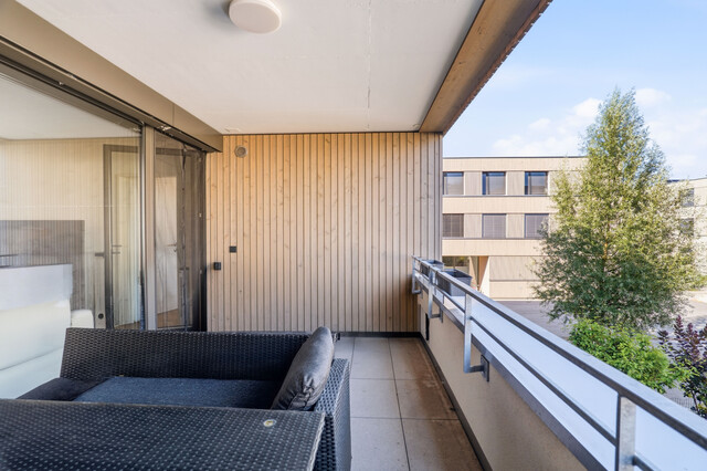 Wohnen im Rheindelta – Neuwertige 2-Zimmer-Wohnung mit Loggia