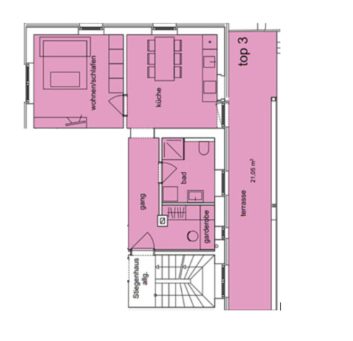 Wohnen im Villenviertel - Geräumige 2-Zimmer Wohnung