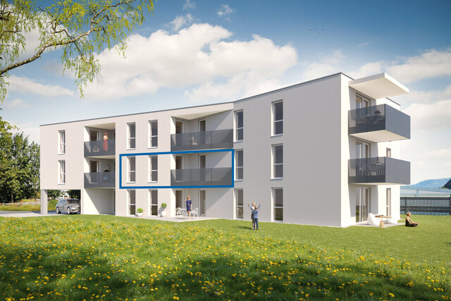 Helle 2-Zi-Wohnung mit Abstellraum