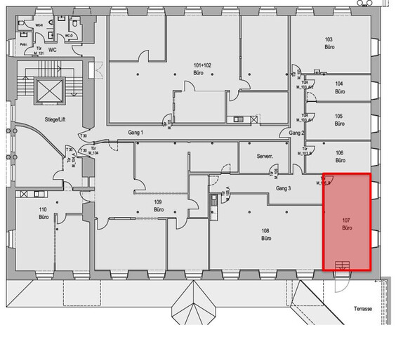 Dornbirn - Büro-/Praxis-/Verkaufsraum mit ca. 37 m²