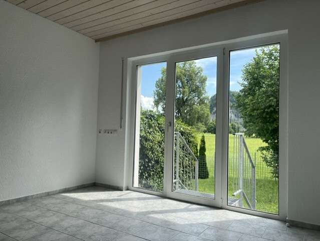 Ruhige 1 Zimmerwohnung mit unverbauter Aussicht in Götzis