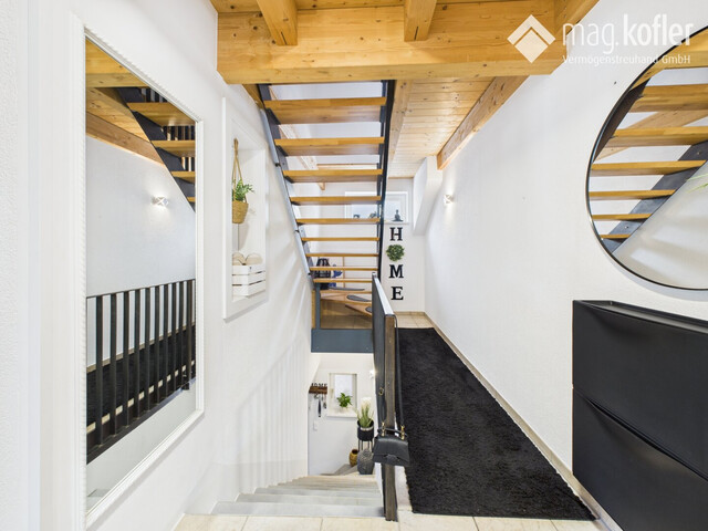 Ein Haus, zwei Wohnbereiche – unzählige Möglichkeiten: perfekt für Familie, Gäste, Mieter oder als Bürofläche