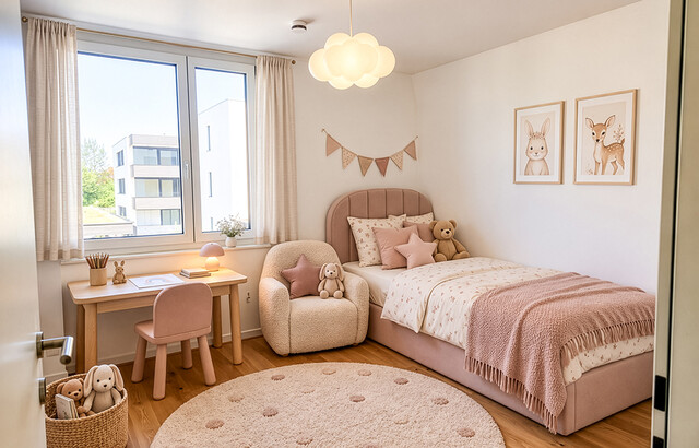 Platz für die ganze Familie: bezugsbereite 4-Zimmer Terrassenwohnung  (Top A07)