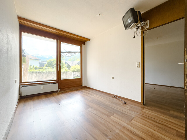 Sanierungsbedürftige 2 Zimmer Wohnung mit großzügiger Terrasse in Dornbirner Bestlage