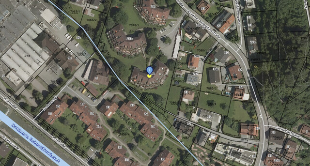Sanierungsbedürftige 2 Zimmer Wohnung mit großzügiger Terrasse in Dornbirner Bestlage