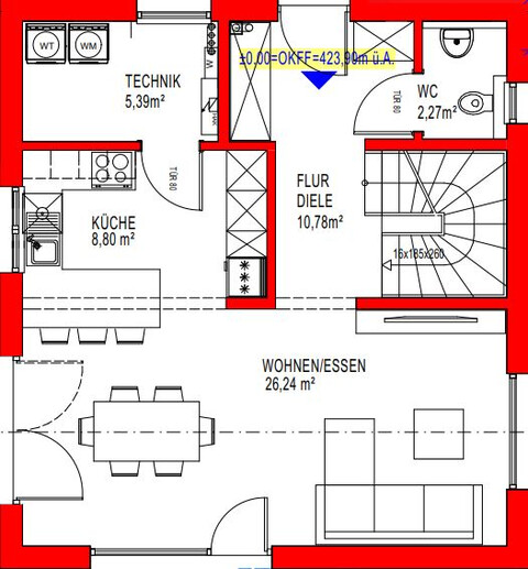 Neues Haus, Einfamilienhaus in Dornbirn mit Terrasse, 1x Garage, Garten und Dachboden zu vermieten