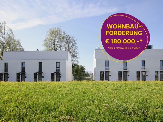 Wohnen wie im Einfamilienhaus - 5-Zimmer-Ecktownhouse in Lustenau