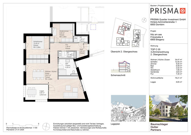 Attraktive 3-Zimmer-Wohnung