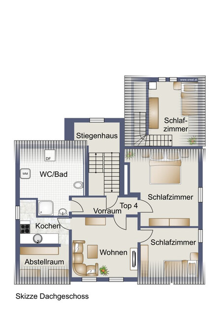 Mehrfamilienhaus mit 5 Wohnungen