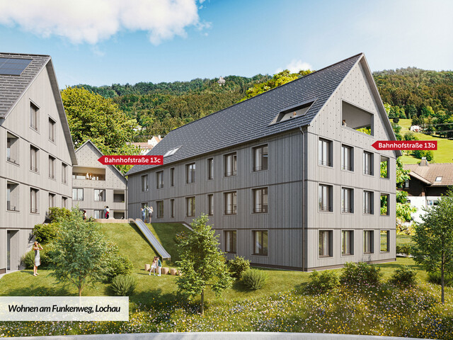 Wohnen am Funkenweg - Ruhelage im Zentrum - Wohnen in Seenähe in Lochau