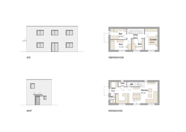 Leistbare Stadtvilla in Hohenems – 4,5 Zimmer, Garten, PV-Anlage und Küchengutschein inklusive