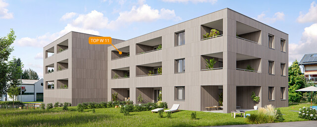2-Zi-Terrassenwohnung TOP 11 in Rankweil, Vorderlandstraße 2