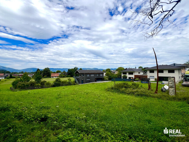 Baugrundstück am Waldrand in Hohenems – Ruhige Lage für Ihr neues Zuhause!