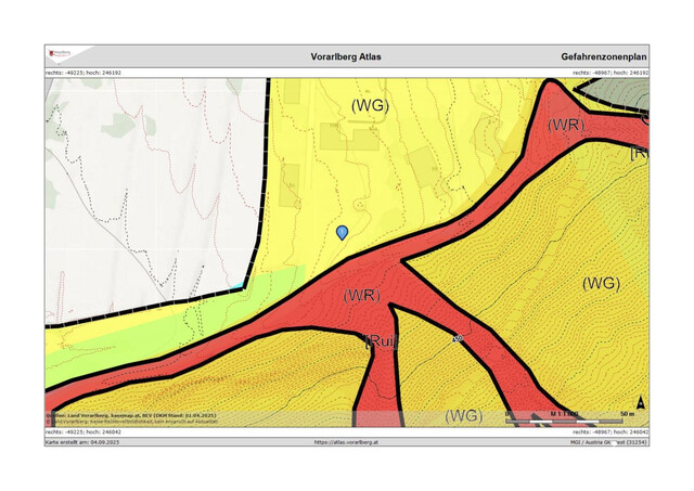 Baugrundstück am Waldrand in Hohenems – Ruhige Lage für Ihr neues Zuhause!