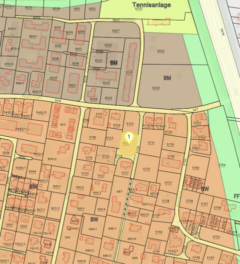 Großzügiges, in Sackgasse gelegenes Baugrundstück zum Verkauf!