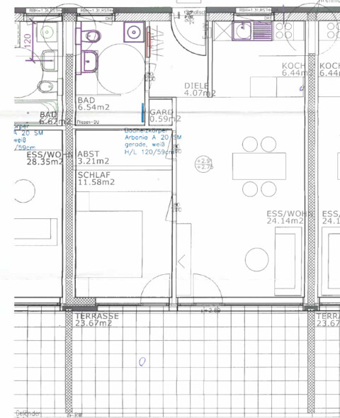 Moderne 2-Zimmer-Wohnung mit traumhaftem Ausblick in Toplage Dornbirn