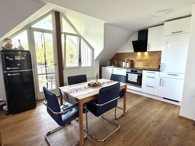 4-Zimmer-Wohnung mit Balkon und Blick ins Grüne in Hard