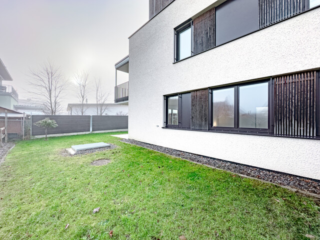 Moderne 2-Zimmer-Gartenwohnung in ruhiger Lage in Koblach