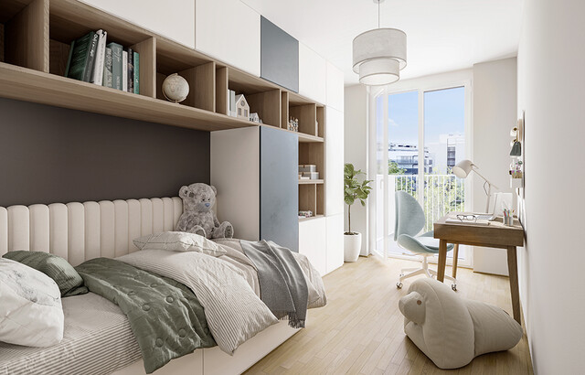 Die smarte Anleger-2-Zimmerwohnung mit Süd­balkon & eigenem Balkon-Kraftwerk