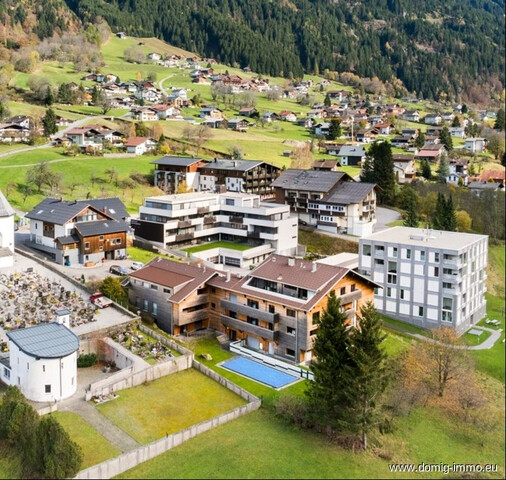 Sonnige 4 Zimmer-Ferienwohnung (8 Betten/2 Bäder) mit TG Platz im Zentrum von St. Gallenkirch/Montafon!